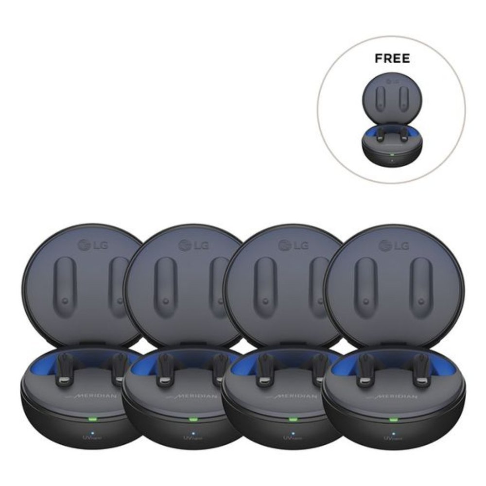 LG TONE Free T60Q Earbuds 4-Pack Bundle 444-888